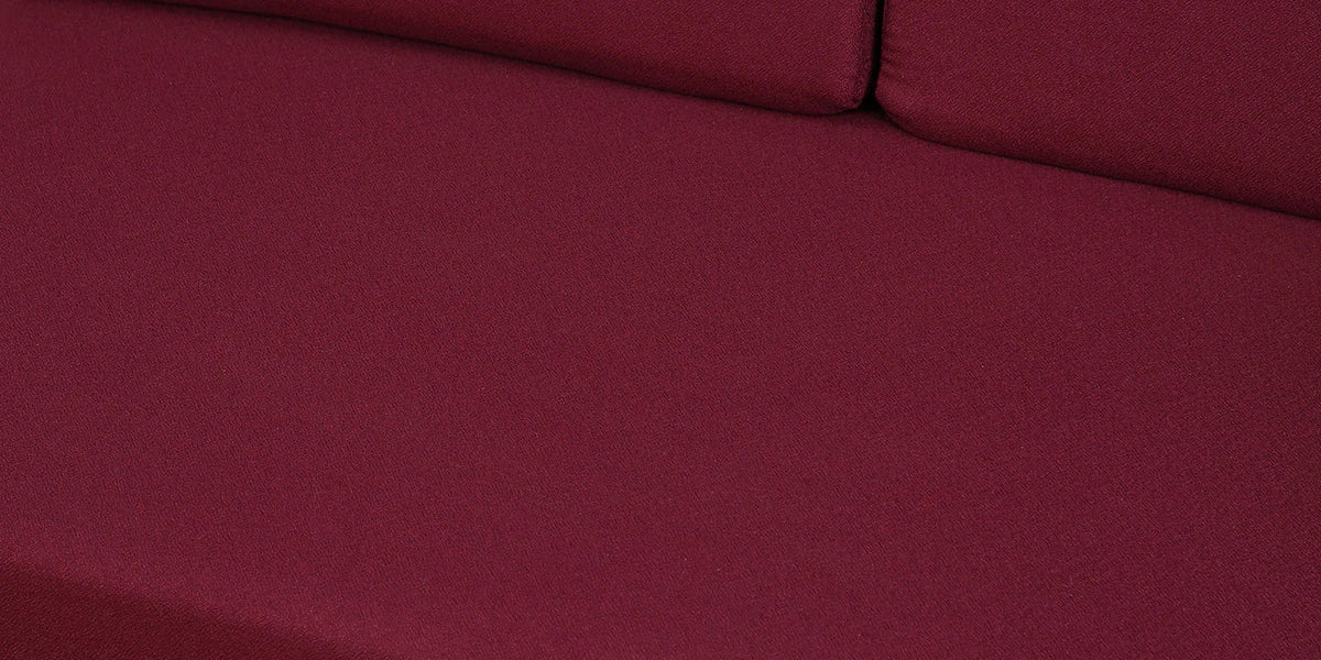 Hiroto RHS Sectional Sofa (2 + Lounger) In Red Colour