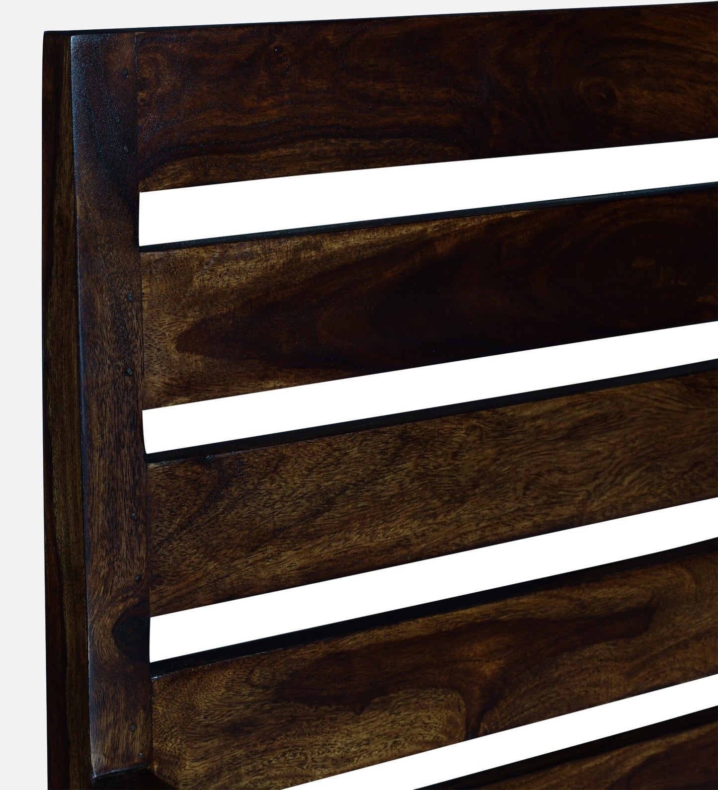 Stigen Sheesham Wood Arm Chair with Seat Cushion In Provincial Teak Finish