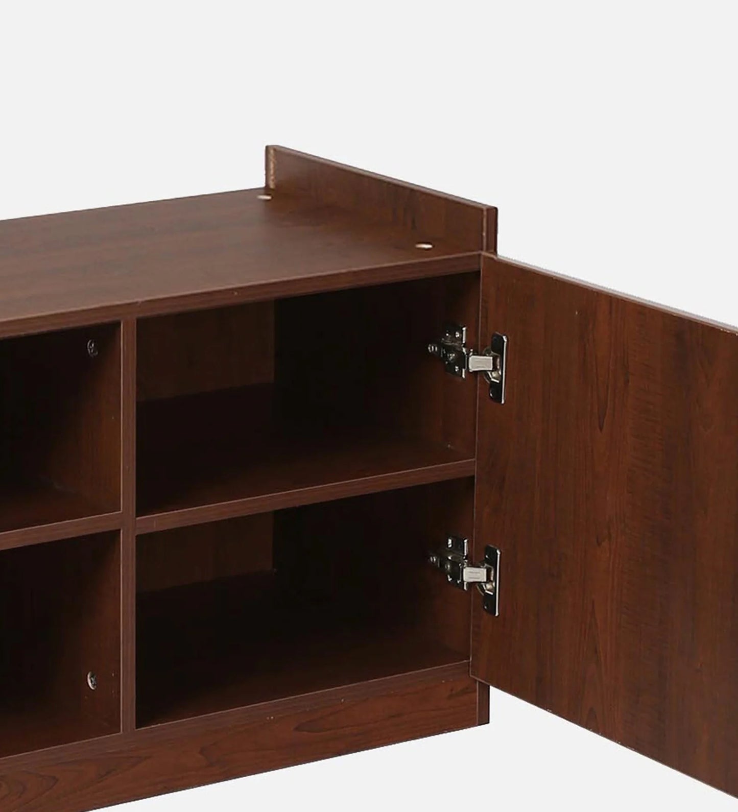 Takako Shoe Cabinet in Walnut Finish