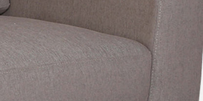 Amanda Fabric 2 Seater Sofa In Sandy Brown Colour