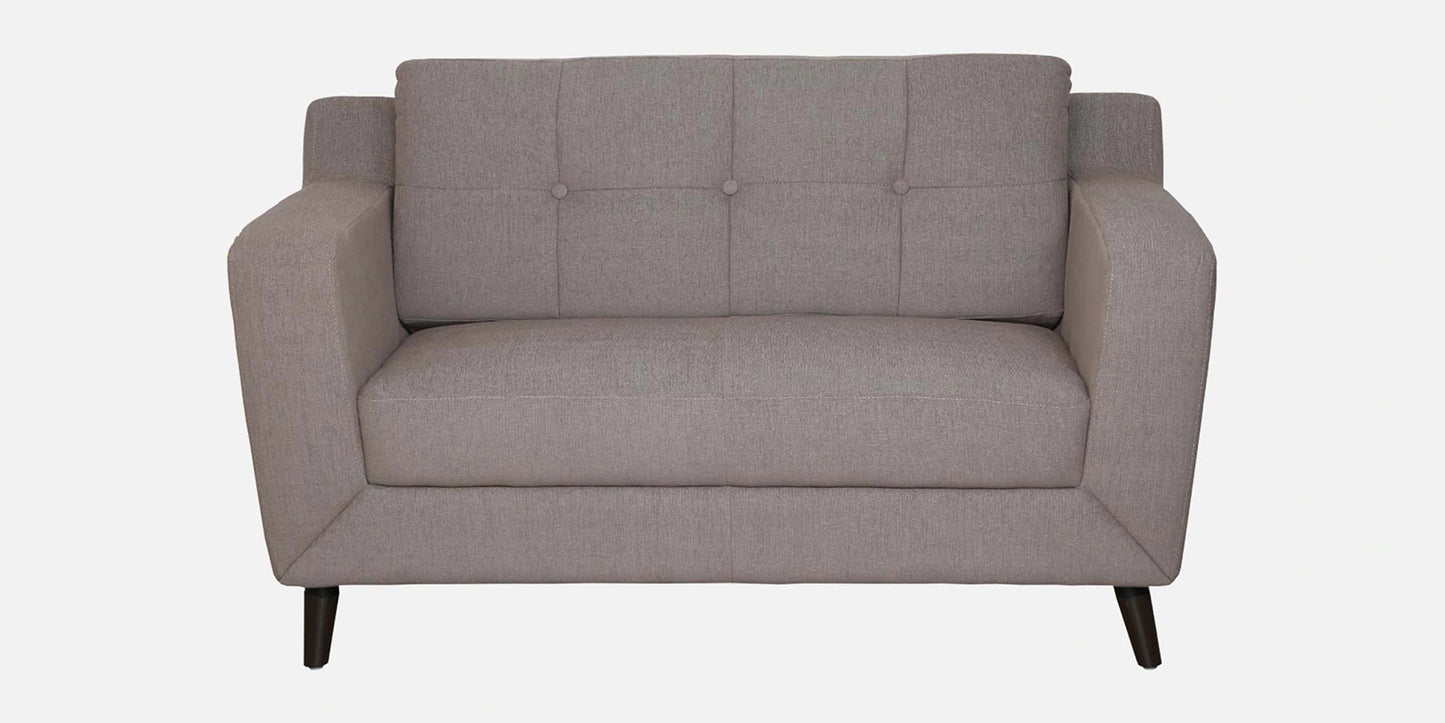 Amanda Fabric 2 Seater Sofa In Sandy Brown Colour