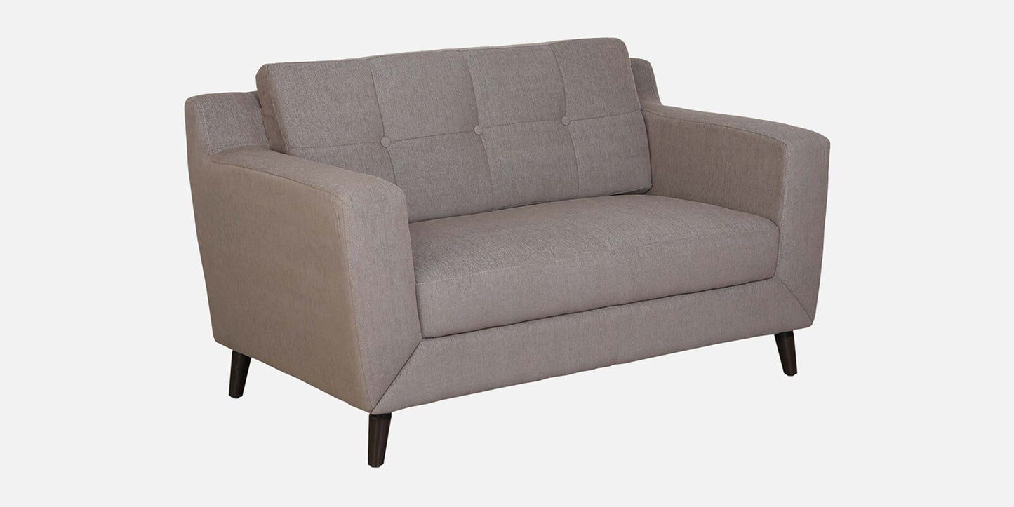 Amanda Fabric 2 Seater Sofa In Sandy Brown Colour
