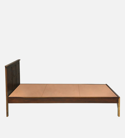 Assens Sheesham Wood Queen Size Bed In Provincial Teak Finish