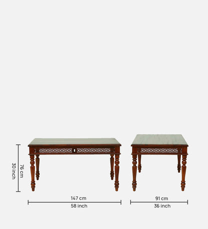 Avantika Sheesham  Scratch Resistant Honey Oak Finish