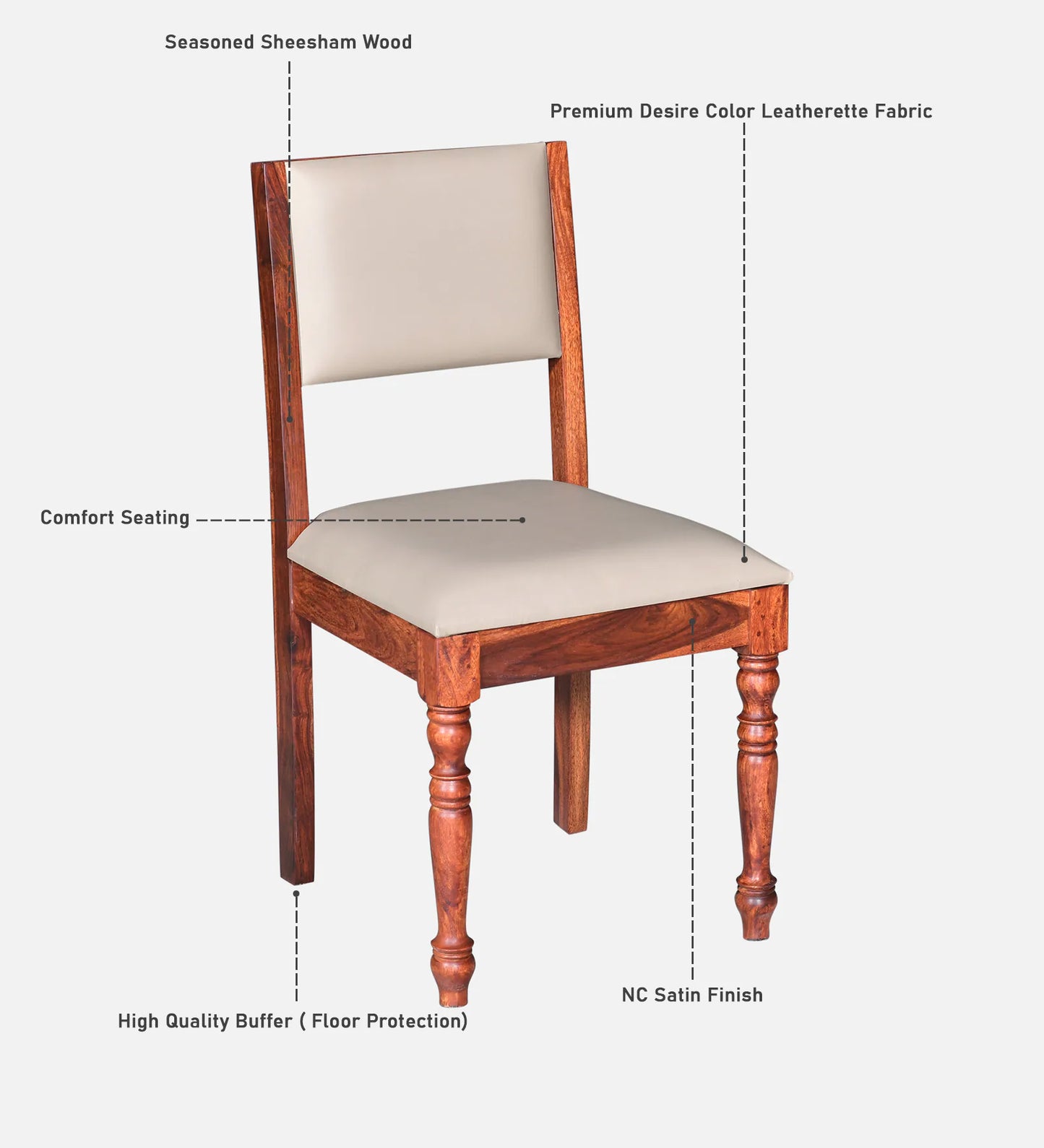 Tipton Sheesham  Honey Oak Finish