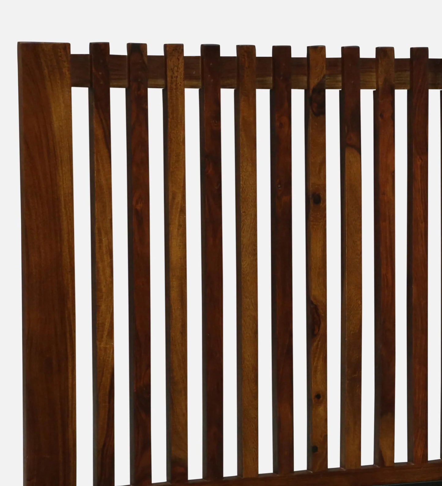 Beaune Sheesham Wood King Size Bed In Provincial Teak Finish
