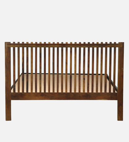 Beaune Sheesham Wood King Size Bed In Provincial Teak Finish
