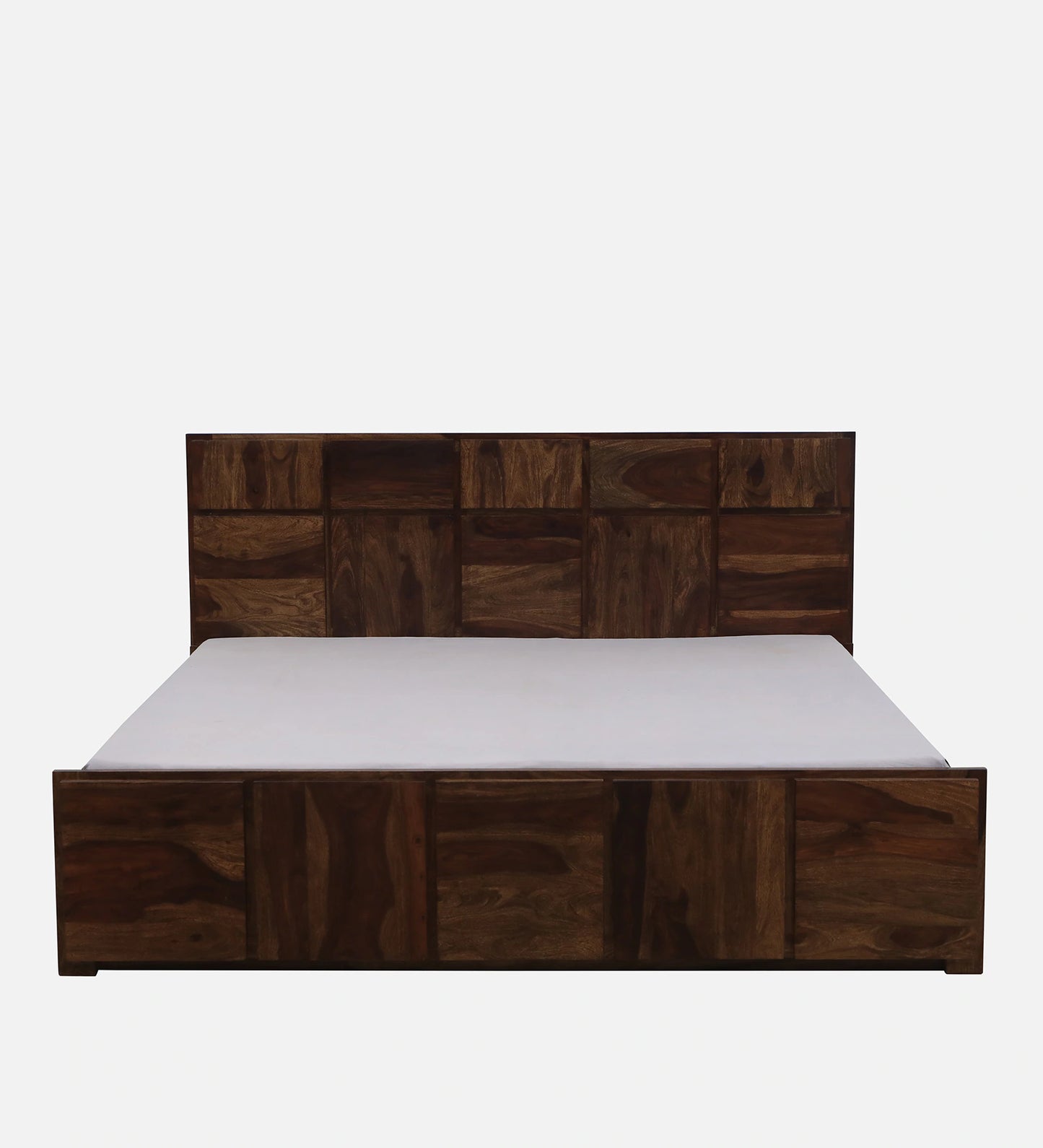 Bergen Sheesham  Provincial Teak Finish With Box Storage