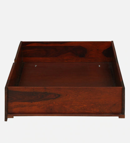 Buren Sheesham Honey Oak Finish With Drawer Storage
