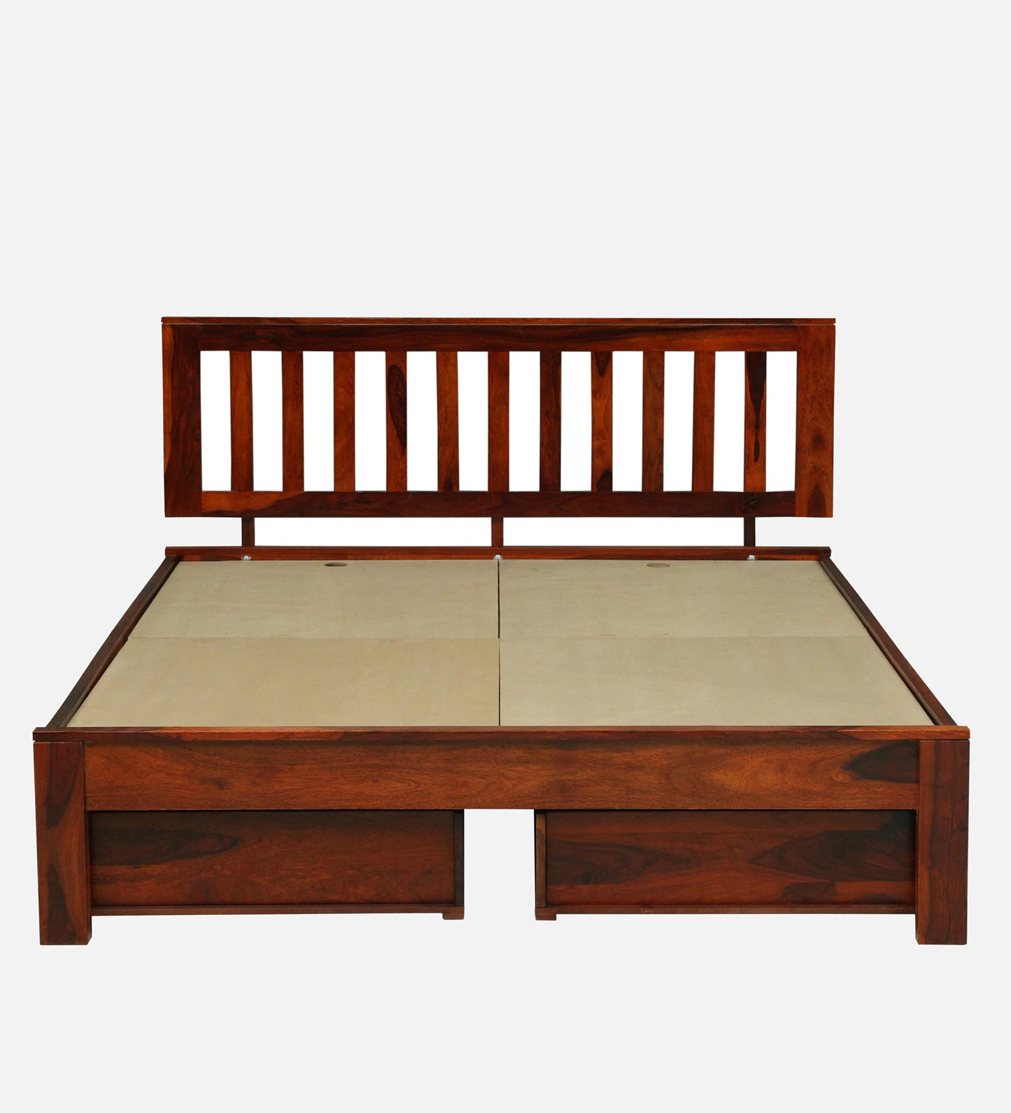 Buren Sheesham Honey Oak Finish With Drawer Storage