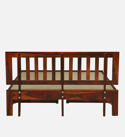 Buren Sheesham Honey Oak Finish With Drawer Storage
