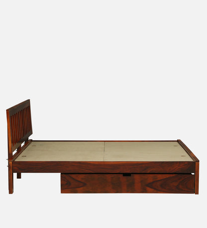 Buren Sheesham Honey Oak Finish With Drawer Storage