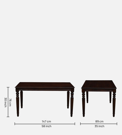 Clarion Sheesham  Provincial Teak Finish And Mocha Mousse