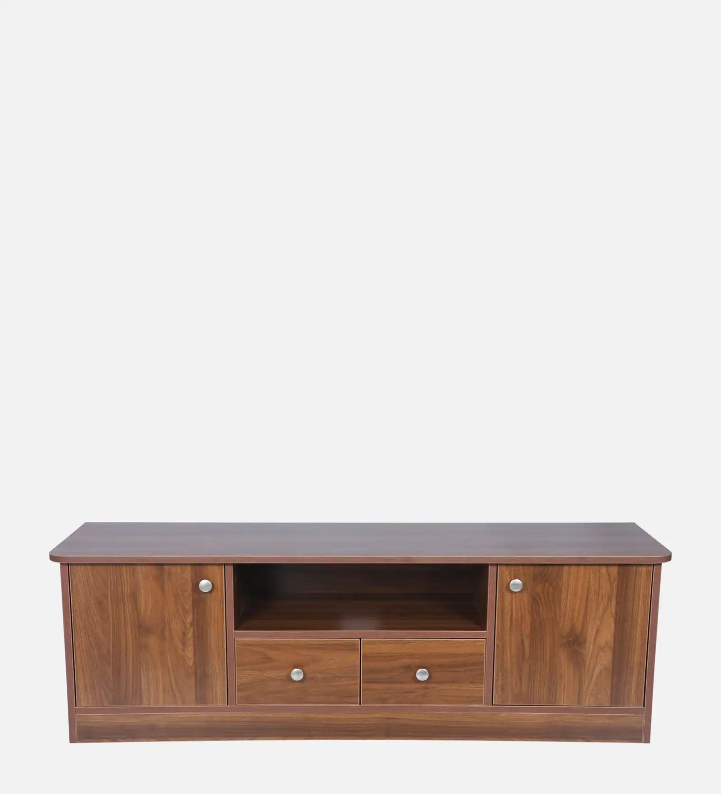 Radiant Tv Console In Columbian Walnut Finish