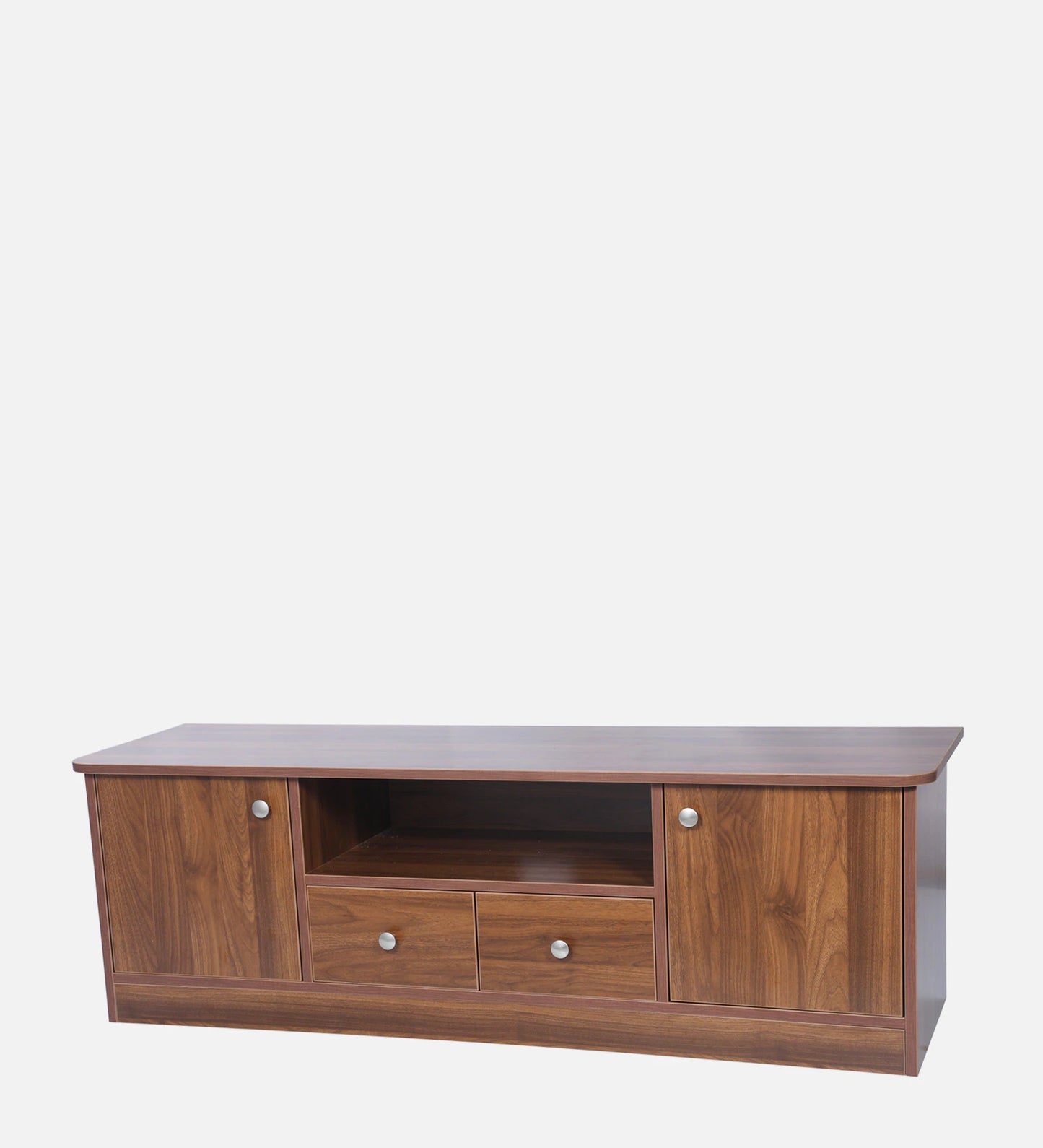 Radiant Tv Console In Columbian Walnut Finish