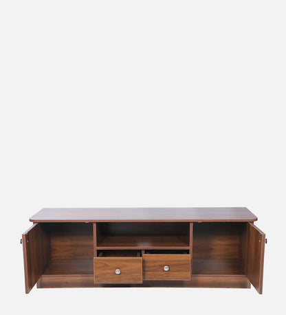 Radiant Tv Console In Columbian Walnut Finish
