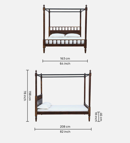 Drusilla Sheesham  Provincial Teak Finish