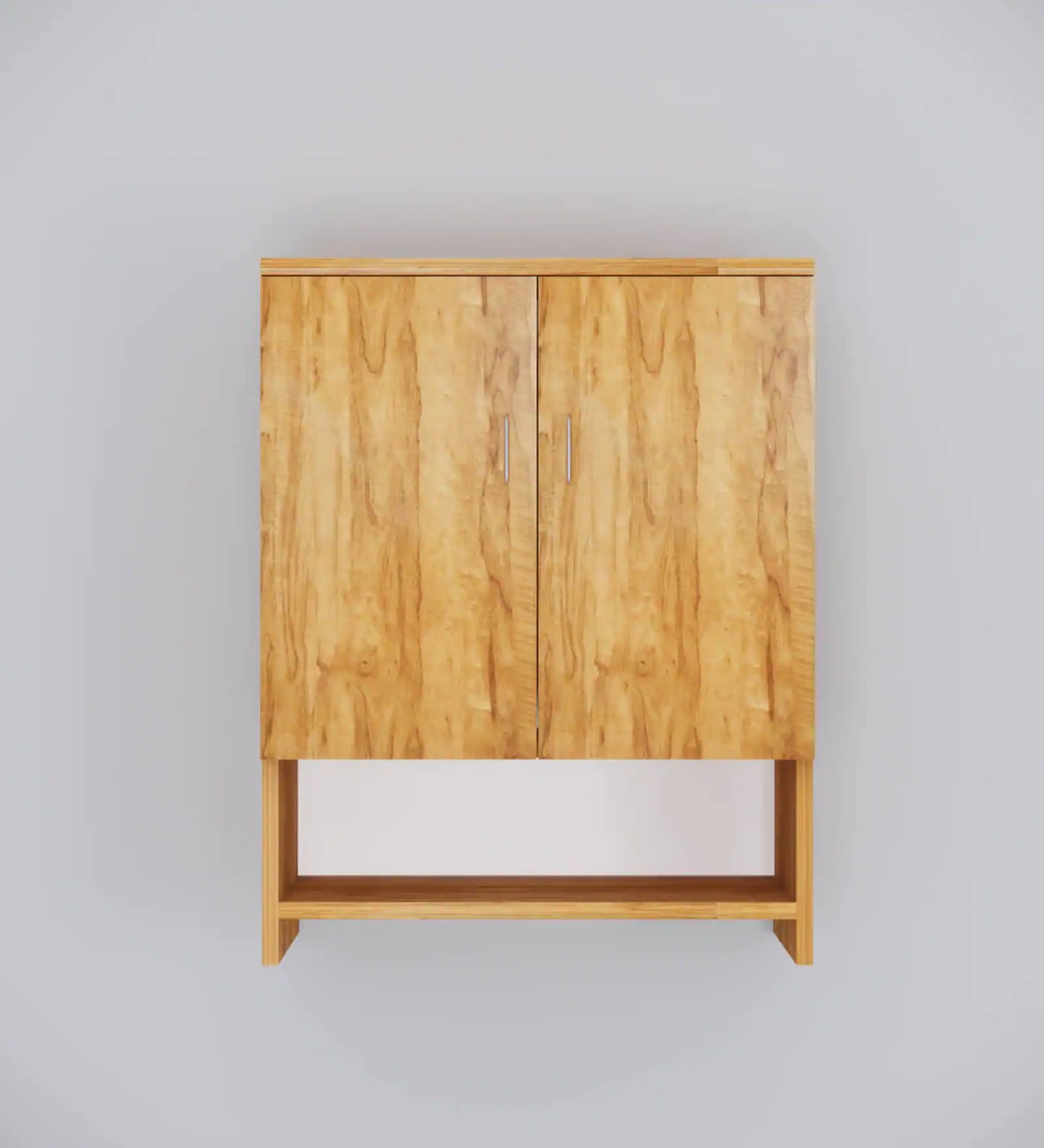 Ella Wood 2 Shoe Cabinet in Plateau Apple Finish