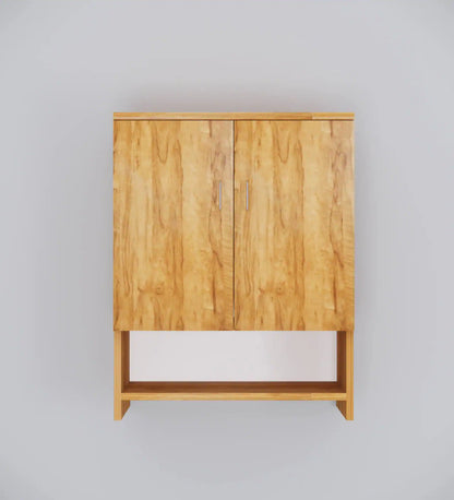 Ella Wood 2 Shoe Cabinet in Plateau Apple Finish