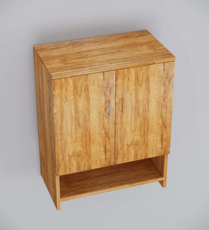 Ella Wood 2 Shoe Cabinet in Plateau Apple Finish