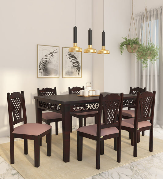 Inaaya Sheesham Scratch Resistant Dark Mahogany Finish