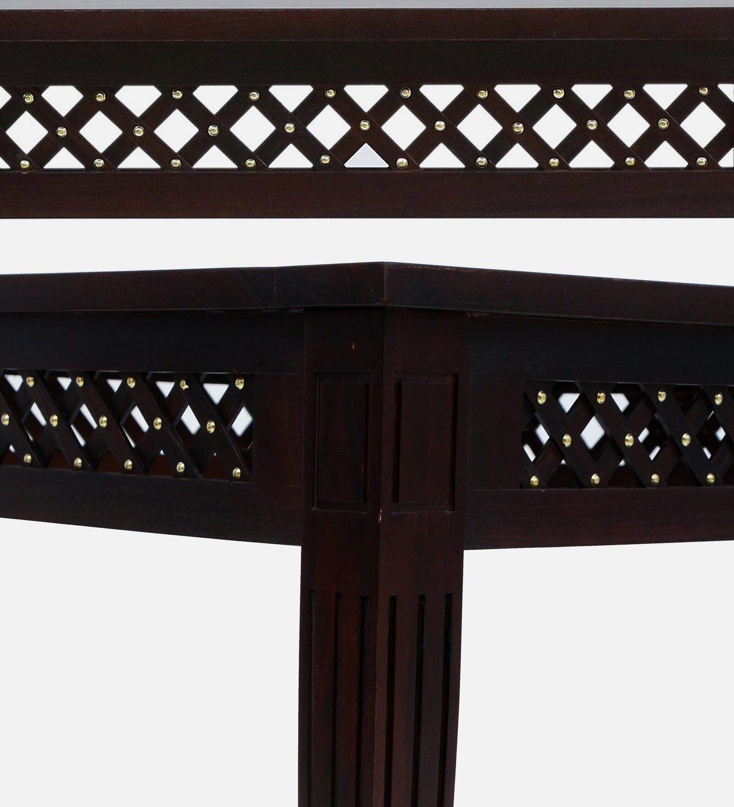 Inaaya Sheesham Scratch Resistant Dark Mahogany Finish