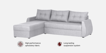 Indigo RHS Sectional Sofa (2+ Lounger) In Royal Grey Colour