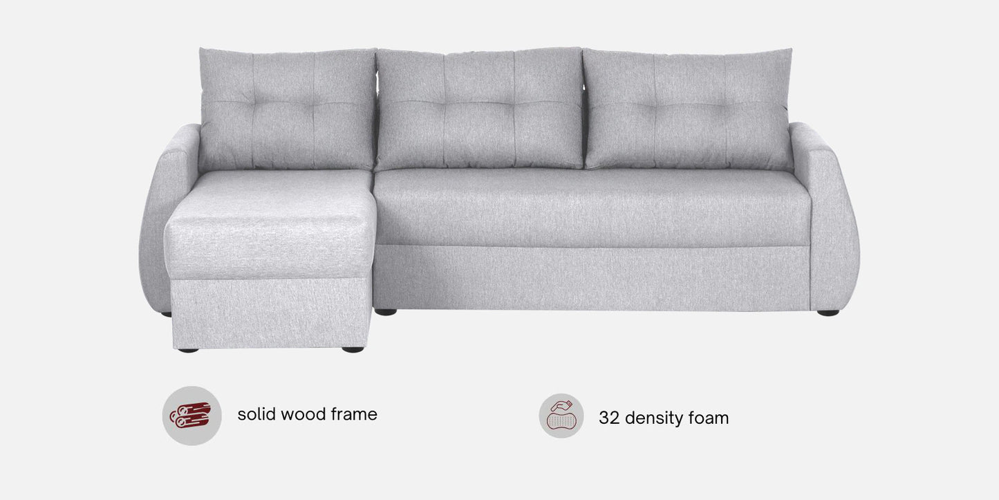 Indigo RHS Sectional Sofa (2+ Lounger) In Royal Grey Colour