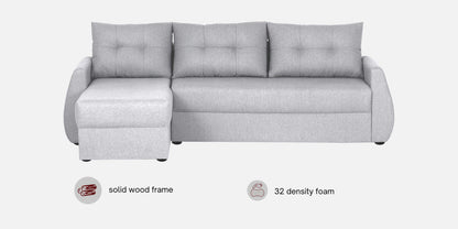 Indigo RHS Sectional Sofa (2+ Lounger) In Royal Grey Colour