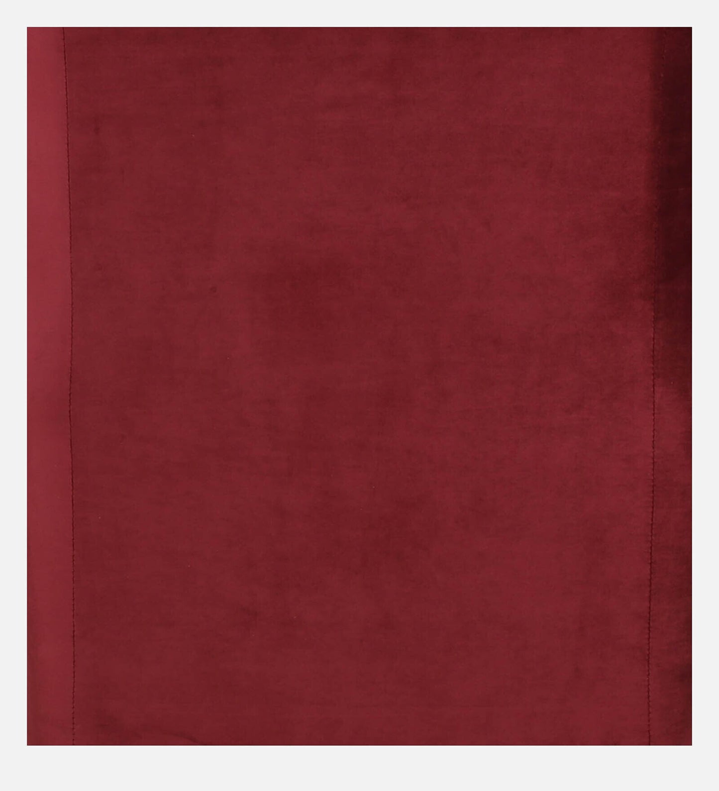 Jairo Velvet Wing Chair In Velvet Red Colour