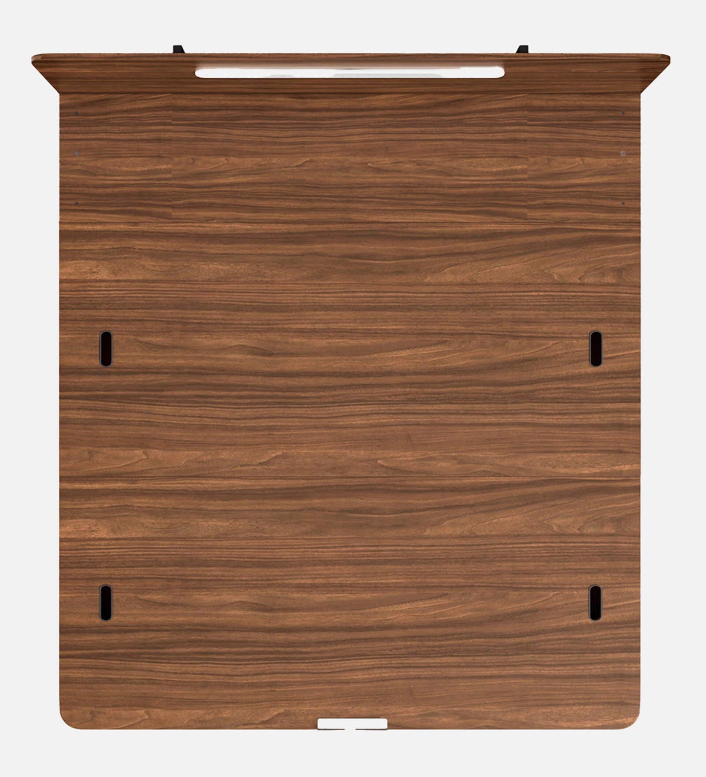 Juno Queen Size Bed with Box Storage in Brown
