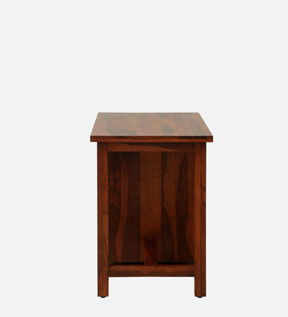 Kelty Sheesham Wood Writing Table In Scratch Resistant Honey Oak Finish