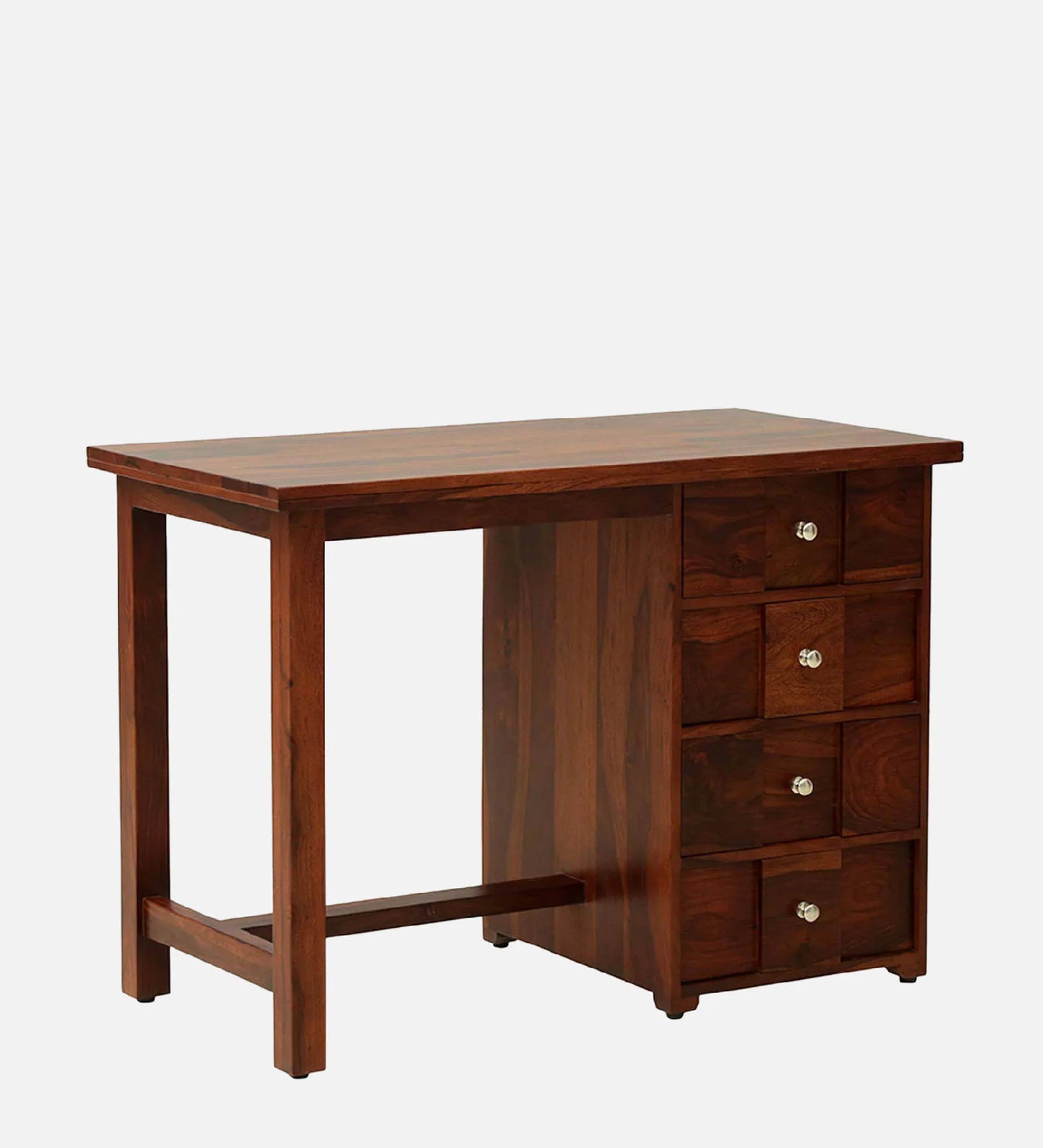 Kelty Sheesham Wood Writing Table In Scratch Resistant Honey Oak Finish
