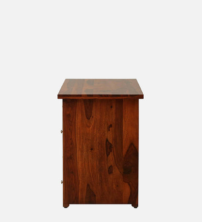 Kelty Sheesham Wood Writing Table In Scratch Resistant Honey Oak Finish