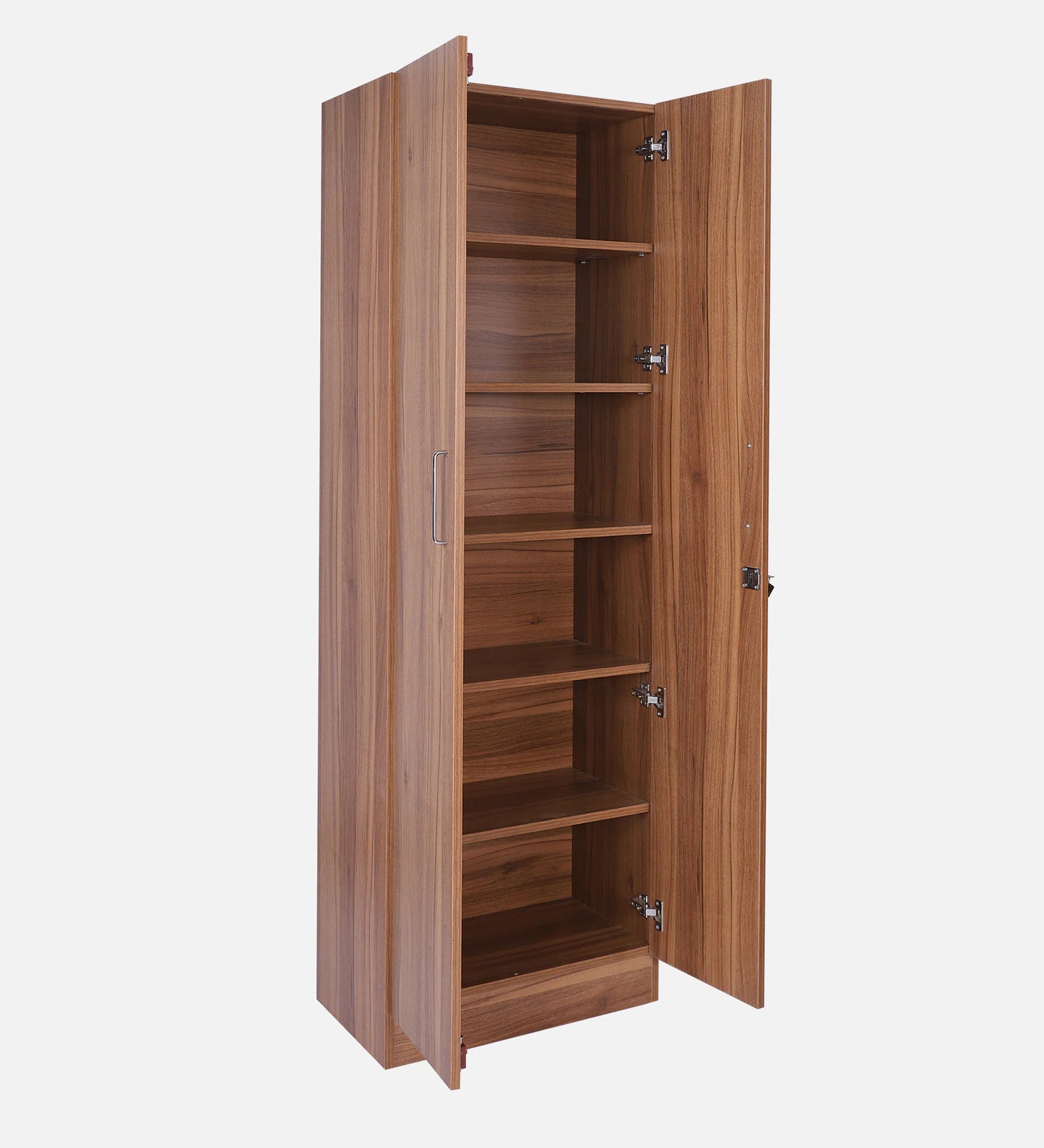 Kenzou 2 Door Wardrobe In Lyon Walnut Finish