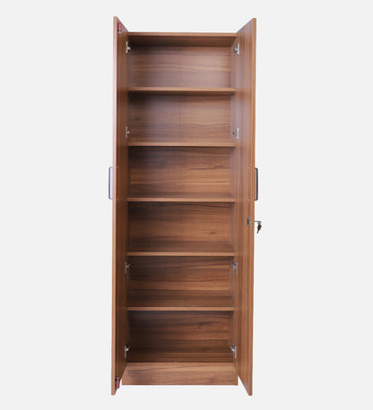 Kenzou 2 Door Wardrobe In Lyon Walnut Finish