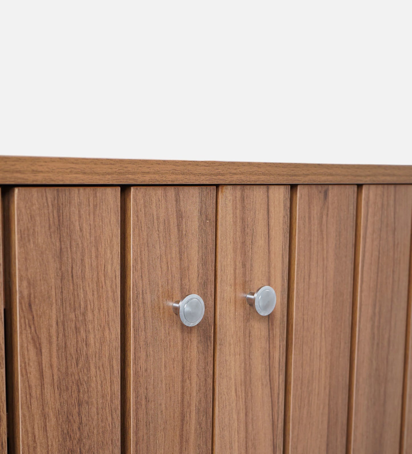 Kibo 9-Pairs Shoe Cabinet with 2 Doors In Lyon Walnut Finish
