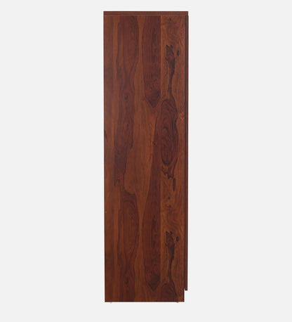 Kosmo Grace 3 Door Wardrobe in Sheesham Woodpore Finish