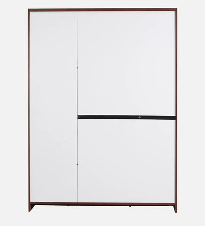 Kosmo Grace 3 Door Wardrobe in Sheesham Woodpore Finish