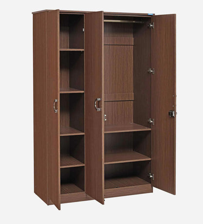 Massif 3 Door Wardrobe In Legno Oak Finish