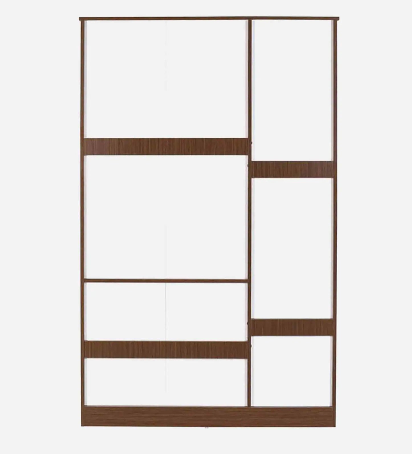 Massif 3 Door Wardrobe With Mirror In Legno Oak Finish