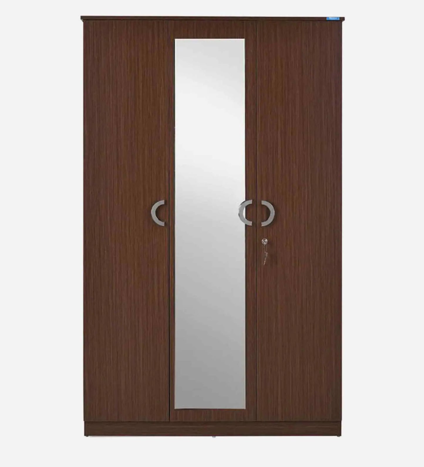 Massif 3 Door Wardrobe With Mirror In Legno Oak Finish