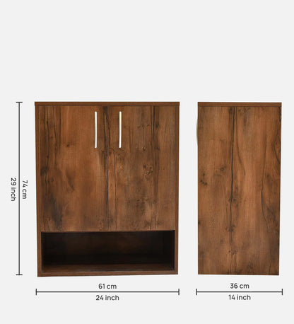 Myr Shoe Cabinet In Dusky Basalt Finish