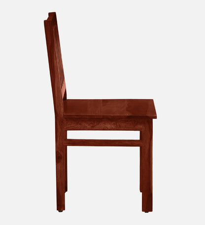 Patron Sheesham Wood 6 Seater Dining Set In Honey Oak Finish