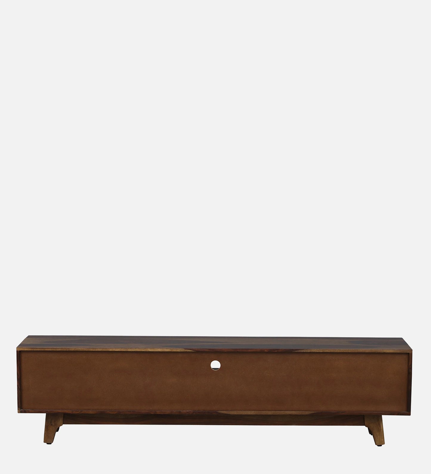 Rennes Sheesham Wood TV Console In Scratch Resistant Provincial Teak Finish