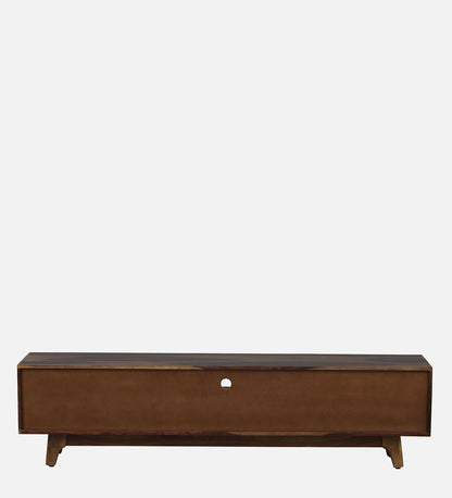 Rennes Sheesham Wood TV Console In Scratch Resistant Provincial Teak Finish