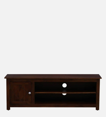 Roma Sheesham Wood TV Console in Scratch Resistant Provincial Teak Finish
