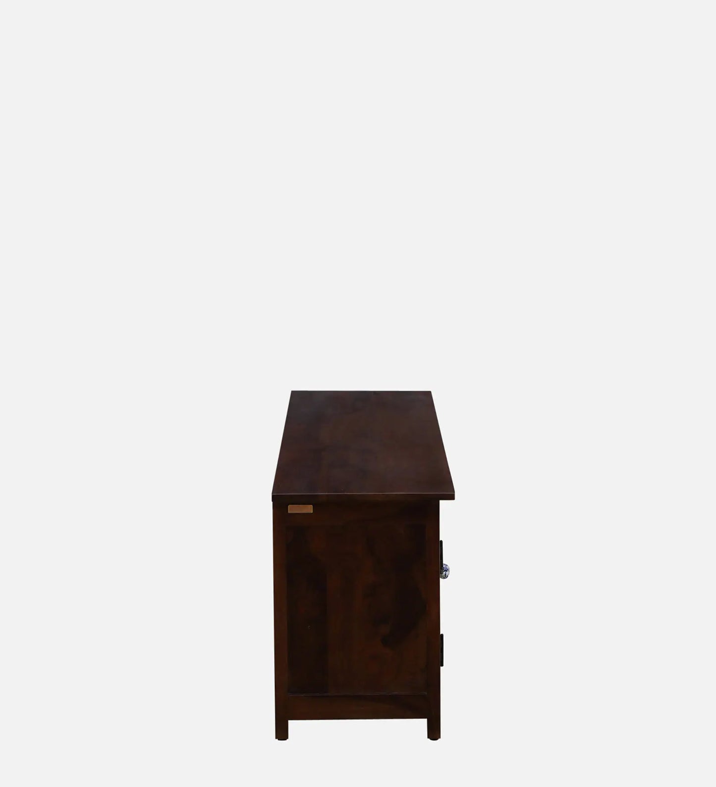 Roma Sheesham Wood TV Console in Scratch Resistant Provincial Teak Finish