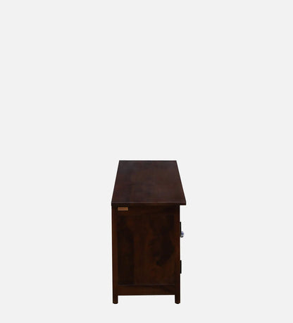 Roma Sheesham Wood TV Console in Scratch Resistant Provincial Teak Finish