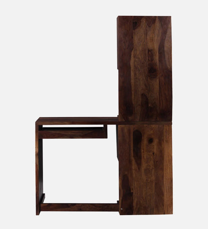 Savona Sheesham Wood Writing Table In Scratch Resistant Provincial Teak Finish
